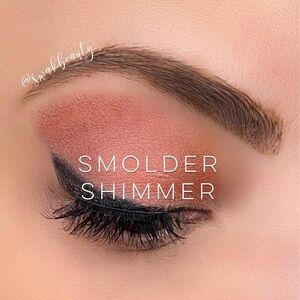 Sigma Beauty Smolder Shimmer Eyeshadow - Coral and Black